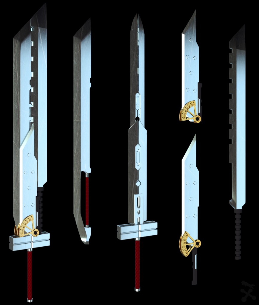 Cloud Strife's Fusion Sword preview image 1